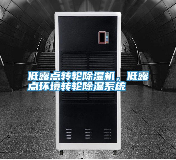 低露點轉輪PICACG哔咔官网入口，低露點環境轉輪除濕係統
