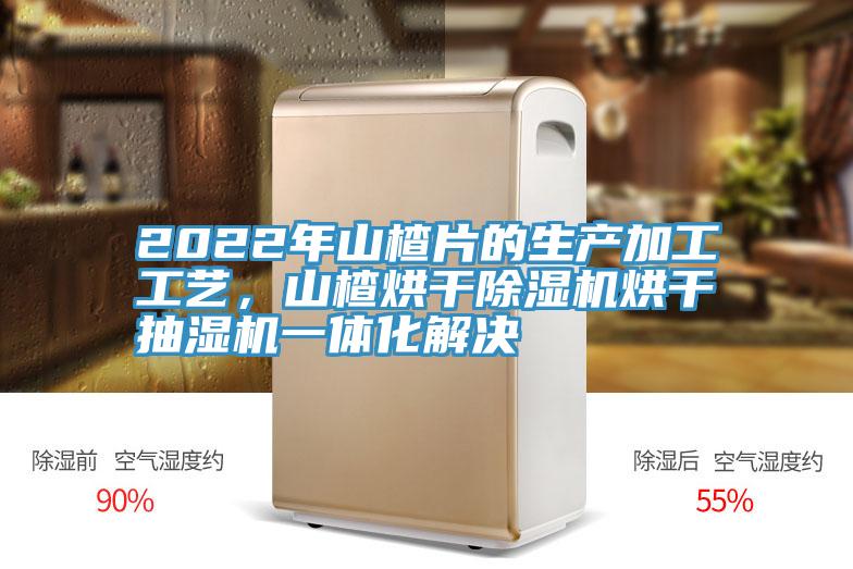 2022年山楂片的生產加工工藝，山楂烘幹PICACG哔咔官网入口烘幹抽濕機一體化解決