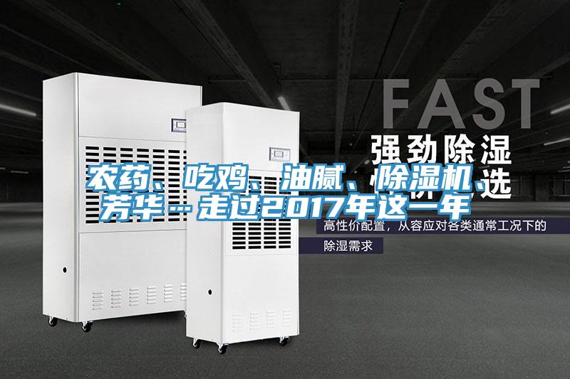 農藥、吃雞、油膩、PICACG哔咔官网入口、芳華…走過2017年這一年