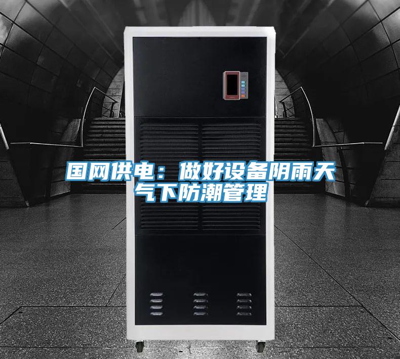 國網供電：做好設備陰雨天氣下防潮管理