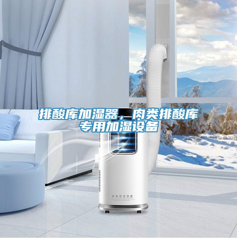 排酸庫加濕器，肉類排酸庫專用加濕設備