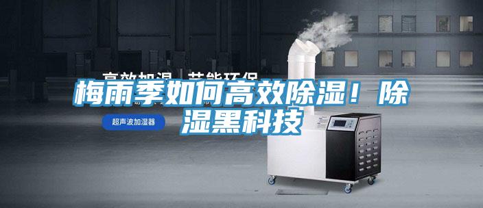 梅雨季如何高效除濕！除濕黑科技