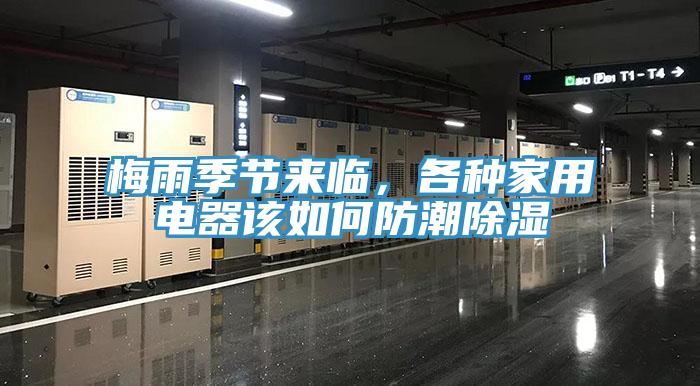 梅雨季節來臨，各種家用電器該如何防潮除濕