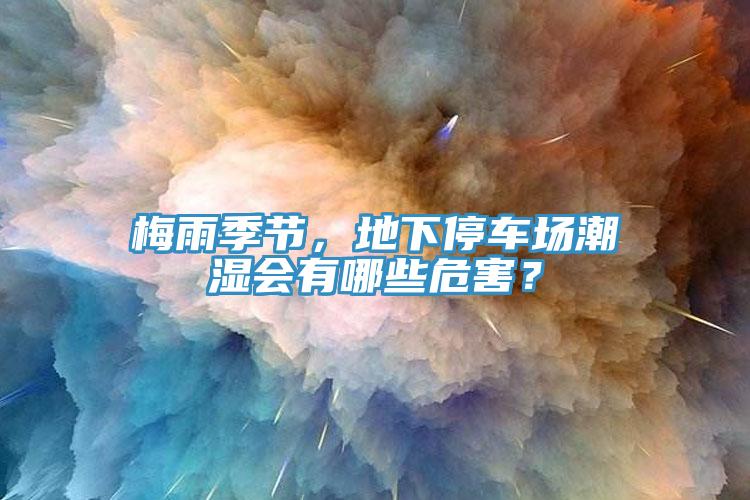 梅雨季節，地下停車場潮濕會有哪些危害？