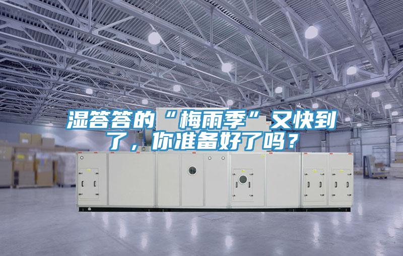 濕答答的“梅雨季”又快到了，你準備好了嗎？