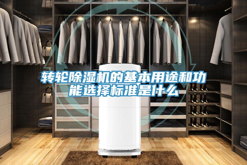 轉輪PICACG哔咔官网入口的基本用途和功能選擇標準是什麽