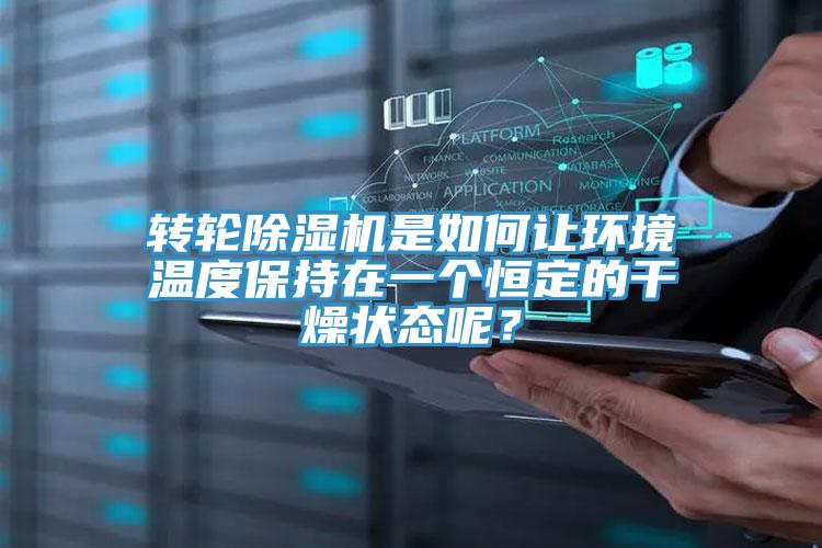 轉輪PICACG哔咔官网入口是如何讓環境溫度保持在一個恒定的幹燥狀態呢？