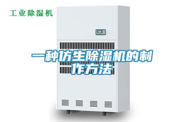 一種仿生PICACG哔咔官网入口的製作方法