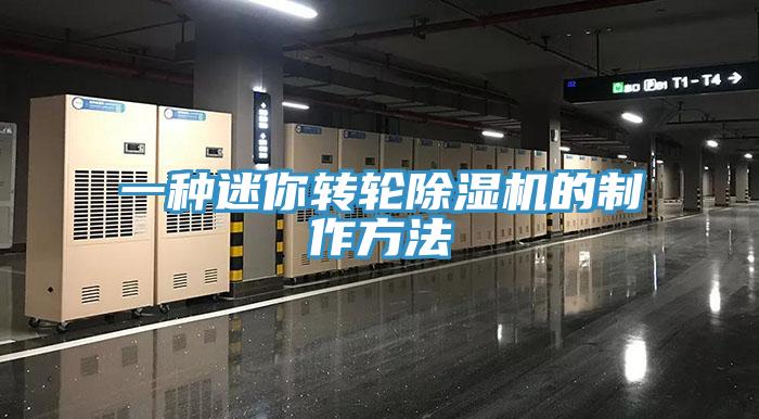 一種迷你轉輪PICACG哔咔官网入口的製作方法