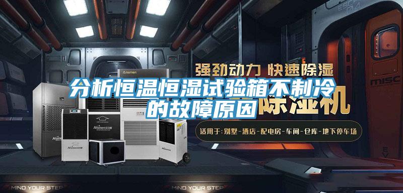 分析恒溫恒濕試驗箱不製冷的故障原因