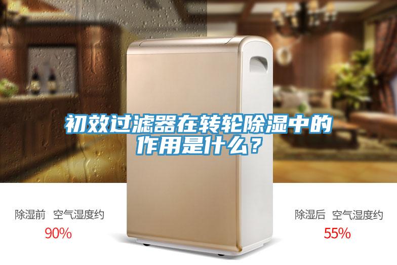 初效過濾器在轉輪除濕中的作用是什麽？