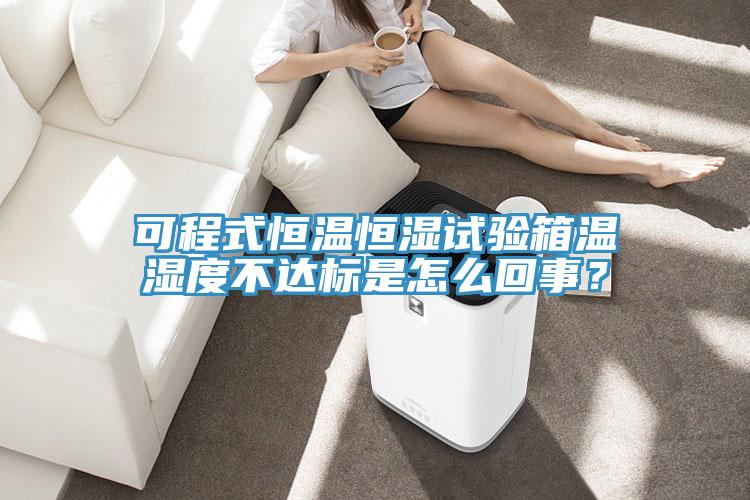 可程式恒溫恒濕試驗箱溫濕度不達標是怎麽回事？