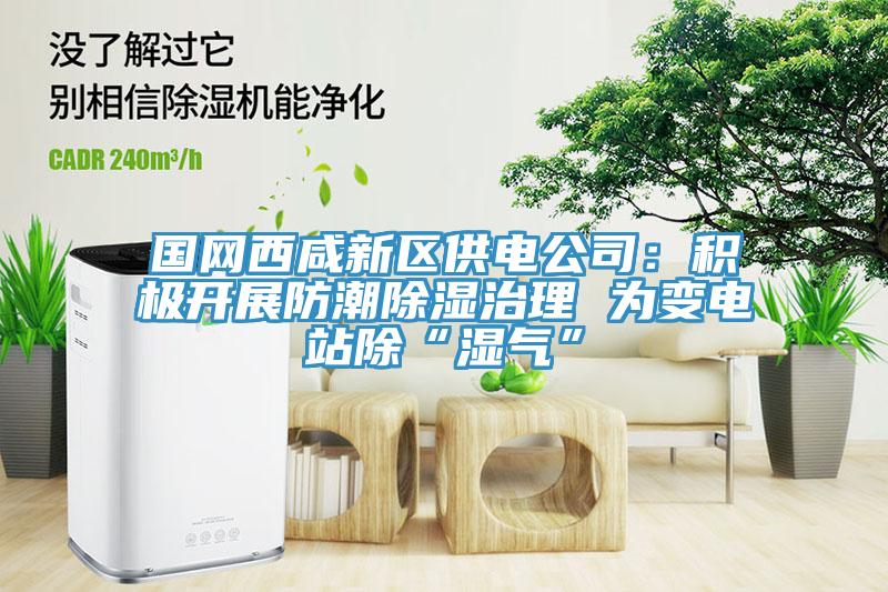 國網西鹹新區供電公司：積極開展防潮除濕治理 為變電站除“濕氣”