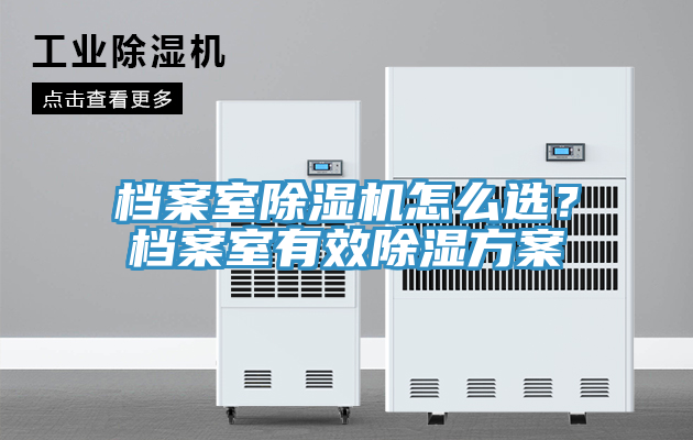 檔案室PICACG哔咔官网入口怎麽選？檔案室有效除濕方案