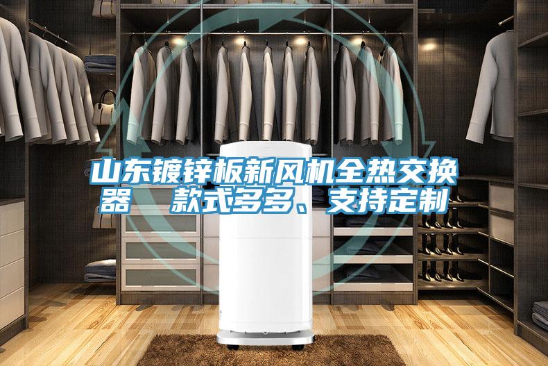 山東鍍鋅板新風機全熱交換器  款式多多、支持定製