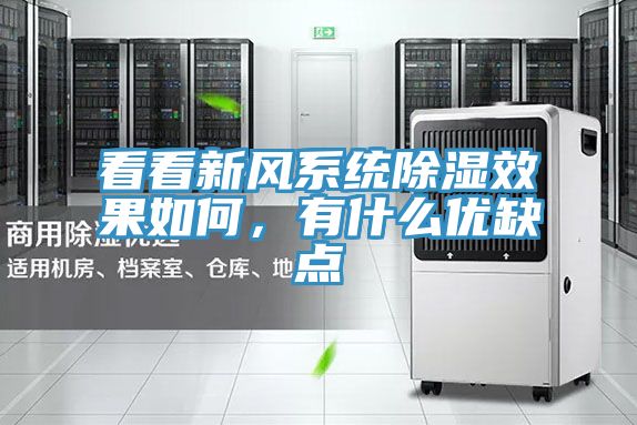 看看新風係統除濕效果如何，有什麽優缺點