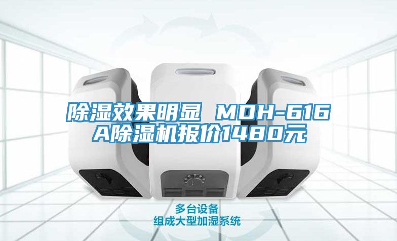 除濕效果明顯 MDH-616APICACG哔咔官网入口報價1480元