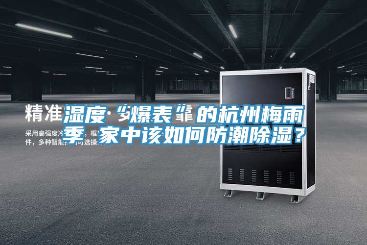濕度“爆表”的杭州梅雨季 家中該如何防潮除濕？