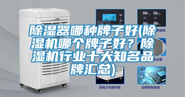 除濕器哪種牌子好(PICACG哔咔官网入口哪個牌子好？PICACG哔咔官网入口行業十大知名品牌匯總)