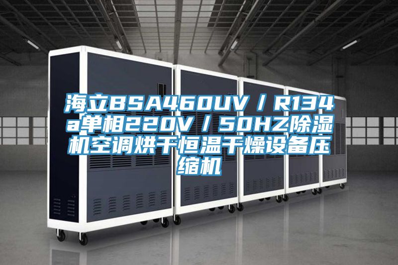 海立BSA460UV／R134a單相220V／50HZPICACG哔咔官网入口空調烘幹恒溫幹燥設備壓縮機